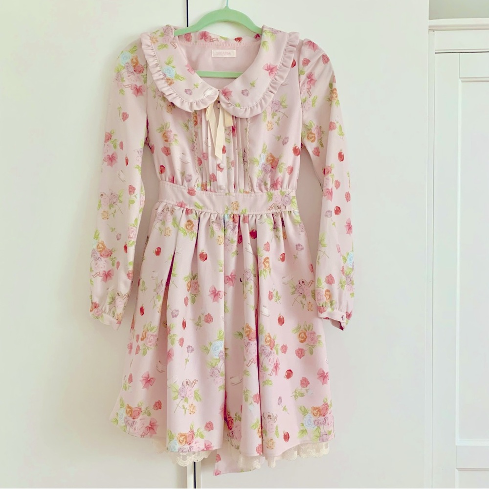 ⭐️ ULTRA RARE ⭐️ LIZ LISA X MADOKA MAGICA Collaboration Dress Size S